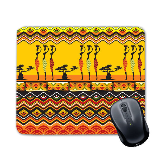 Chillaao African Pattern Mouse Pad