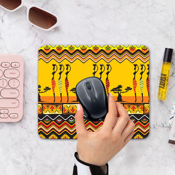 Chillaao African Pattern Mouse Pad