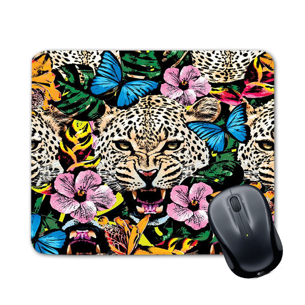 Chillaao Jungle Print  Mouse Pad