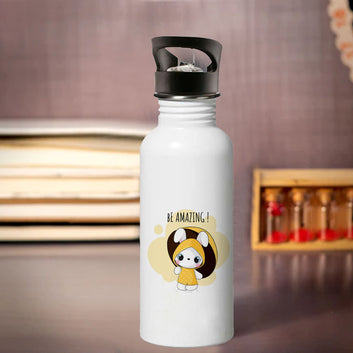 Chillaao be amazing bunny sipper bottle
