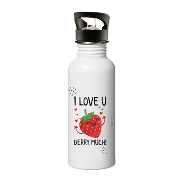 Chillaao   I love u berry much sipper bottle