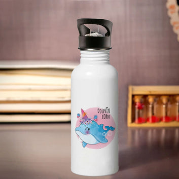 Chillaao dolphin unicorn sipper bottle