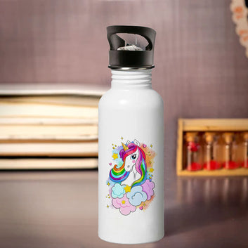 Chillaao unicorn sipper bottle