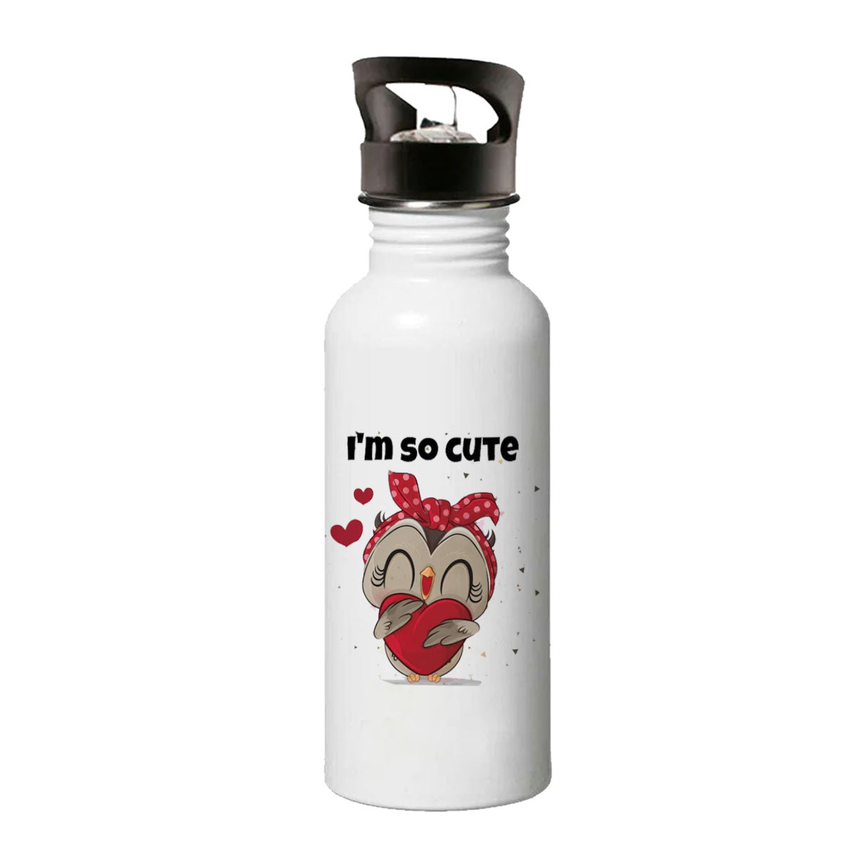 Chillaao I am so cute owl  sipper bottle