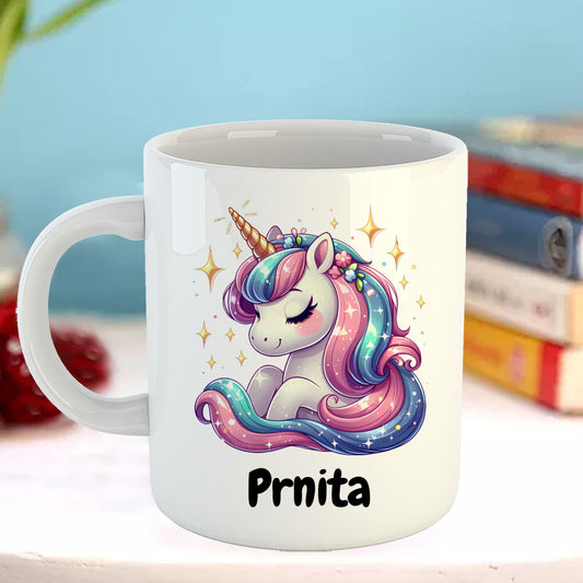 Chillaao Cute Unicorn in Sleep Personalised  Mug