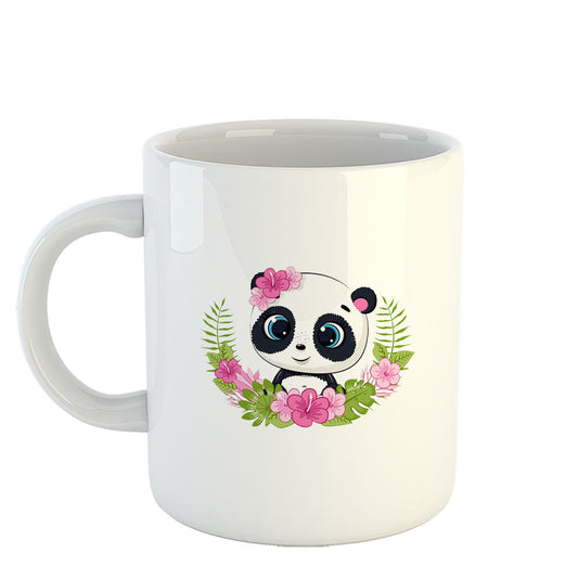 Chillaao Cute summer baby panda White Mug