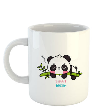 Chillaao Sweet Dream Panda White Mug