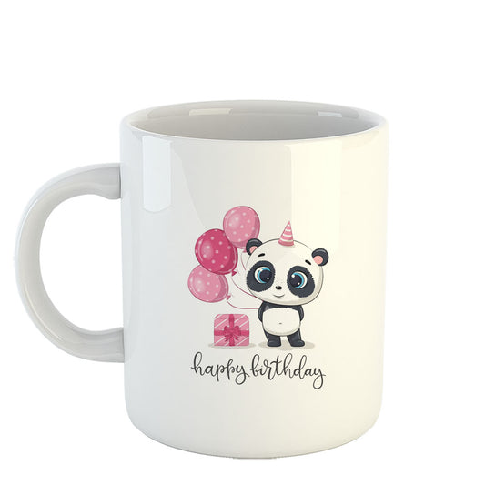 Chillaao Happy Birthday White Mug