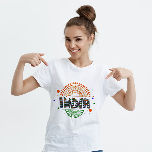 Chillaao Mandala art India Independent T- Shirt