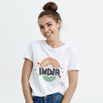 Chillaao Mandala art India Independent T- Shirt
