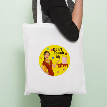 Chillaao Don't Touch My Zola Tote Bag
