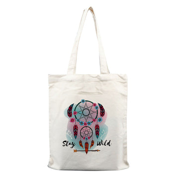 Chillaao-Dream Catcher Stay Wild Tote Bag