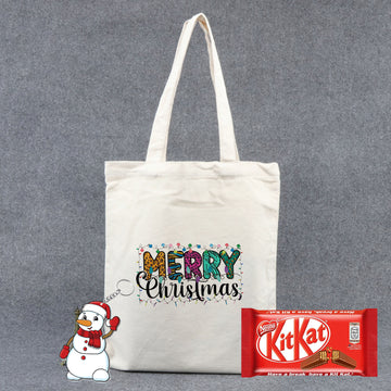 Chillaao Merry Christmas Tote Bag