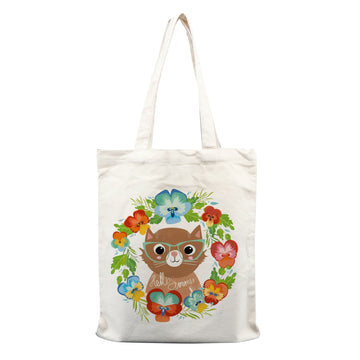 Chillaao hello summer  tote bag