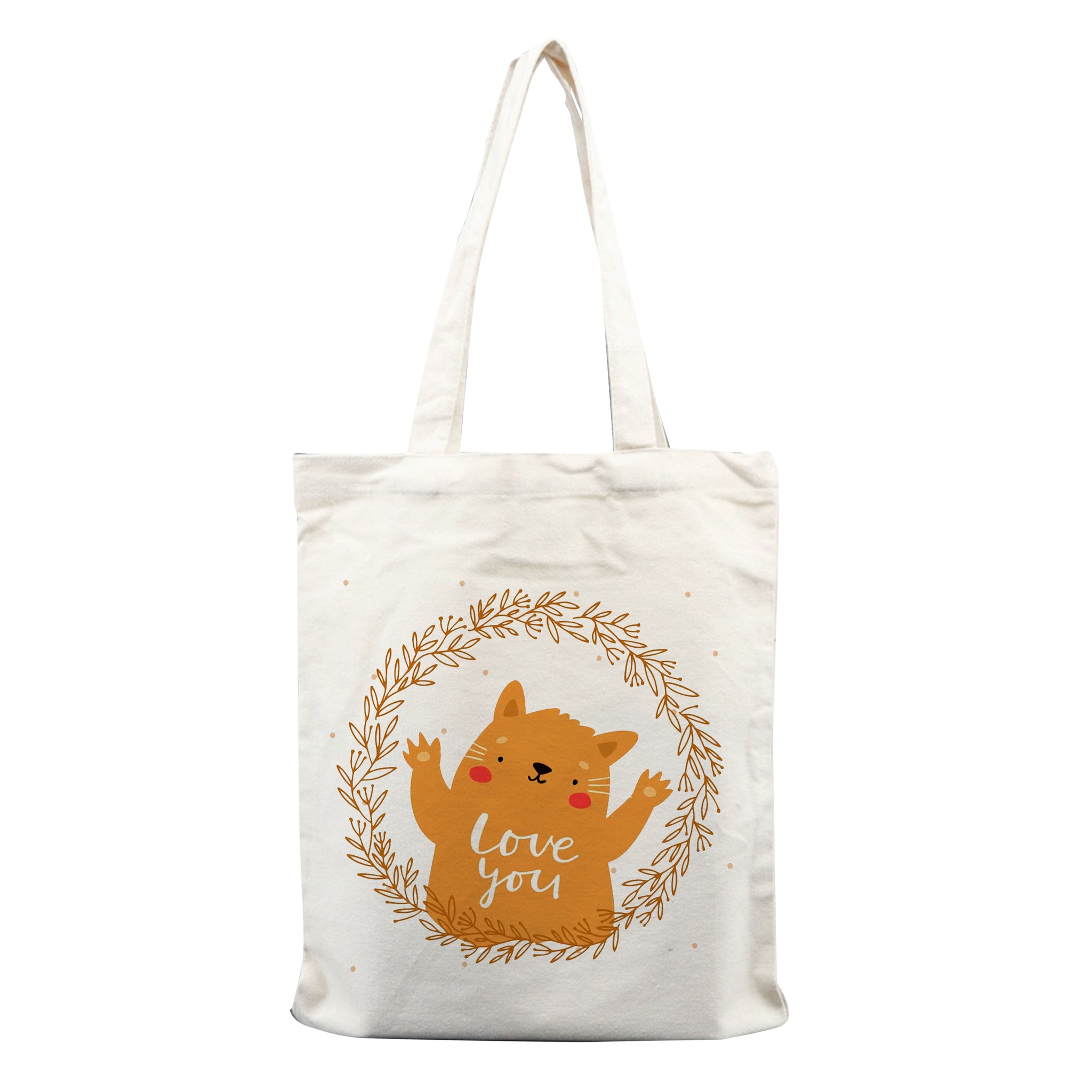 Chillaao love you tote bag