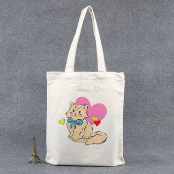 Chillaao lovely furry cat  tote bag