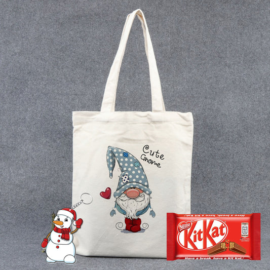 Chillaao Cute Gnome Tote Bag