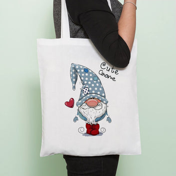 Chillaao Cute Gnome Tote Bag