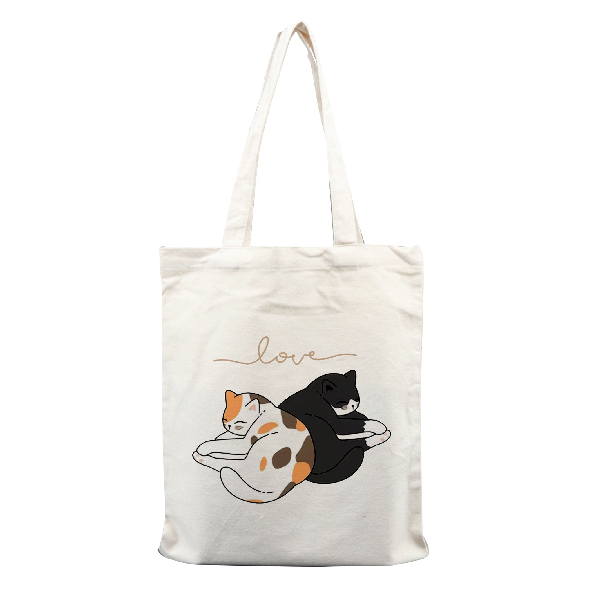 Chillaao sleepy cats  tote bag