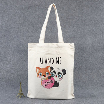 Chillaao U and me tote bag