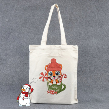 Chillaao Cute Baby Tiger Tote Bag