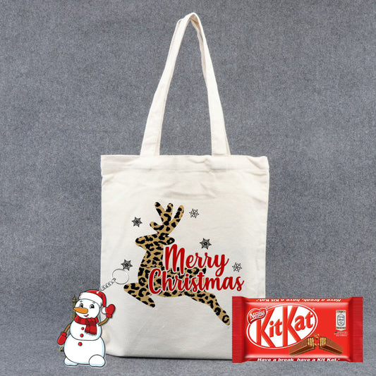 Chillaao Merry Christmas Tote Bag