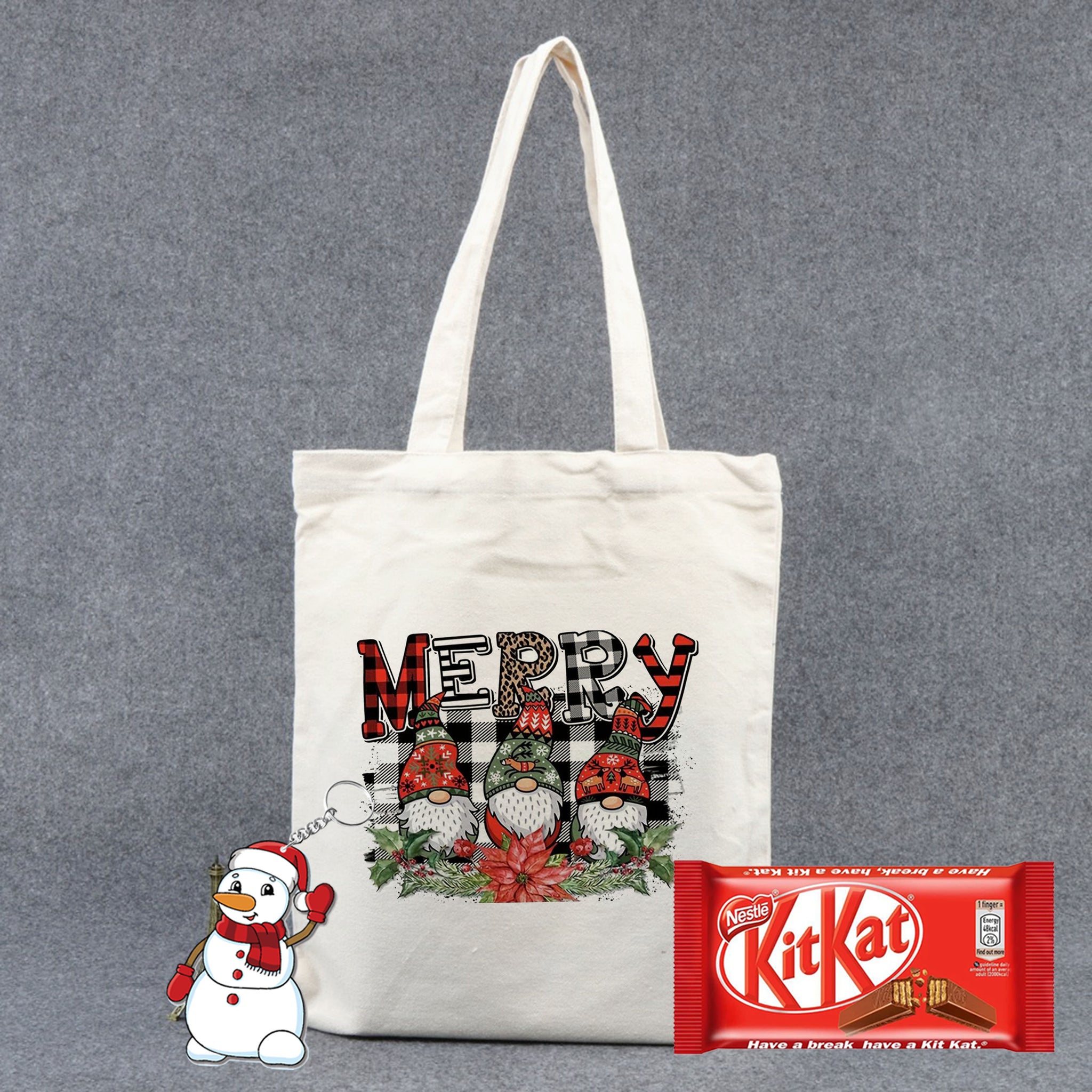 Chillaao Merry Gnomes Tote Bag
