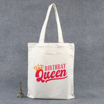 Chillaao Birthday queen  tote bag