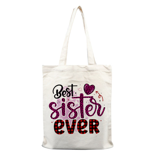 Chillaao Best sister ever  tote bag