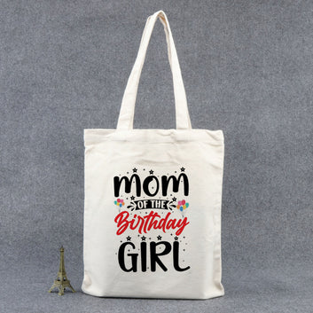 Chillaao Mom of the birthday girl  tote bag
