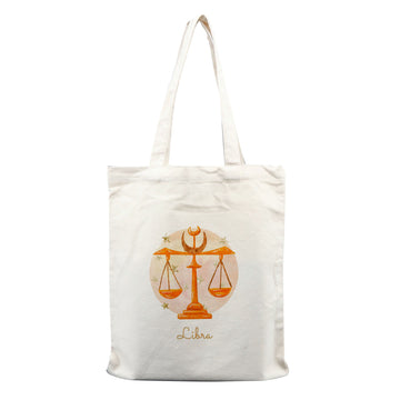 Chillaao Zodiac sign Libra  tote bag