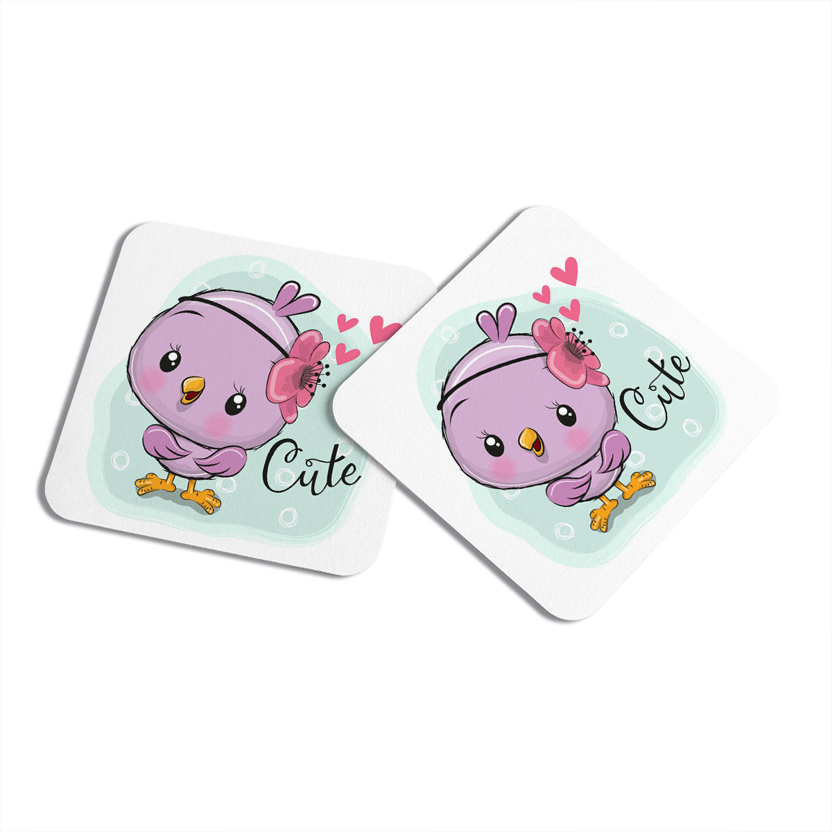 Chillaao Cute chick Coaster