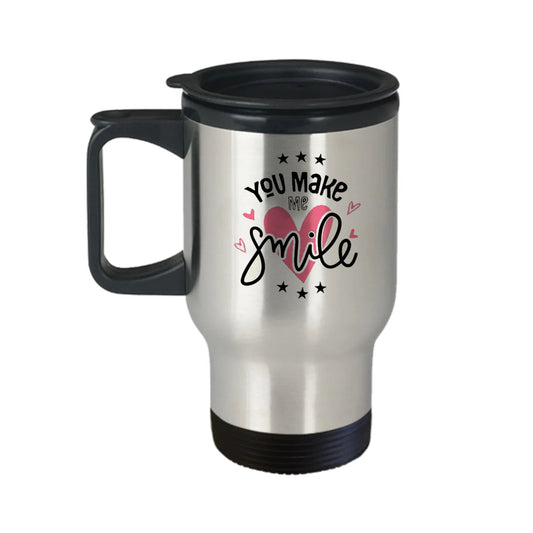 Chillaao You Make me Smile Travel Mug