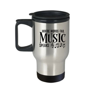 Chillaao Music Speak Travel Mug