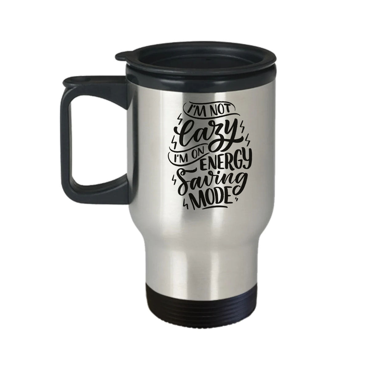 Chillaao I am not lazy Travel Mug