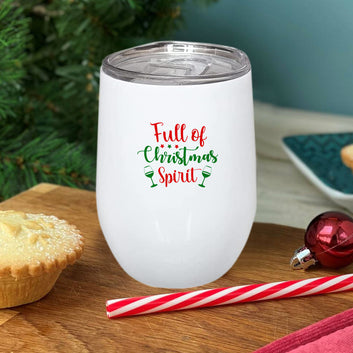 Chillaao Full of Christmas spirit Wine Mug