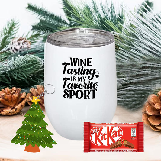 Chillaao wine tasting is my favorite sport Wine Mug