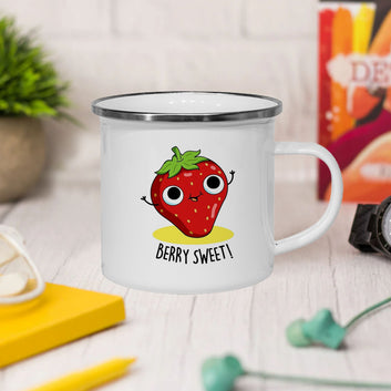 Berry Sweet Enamel Mug