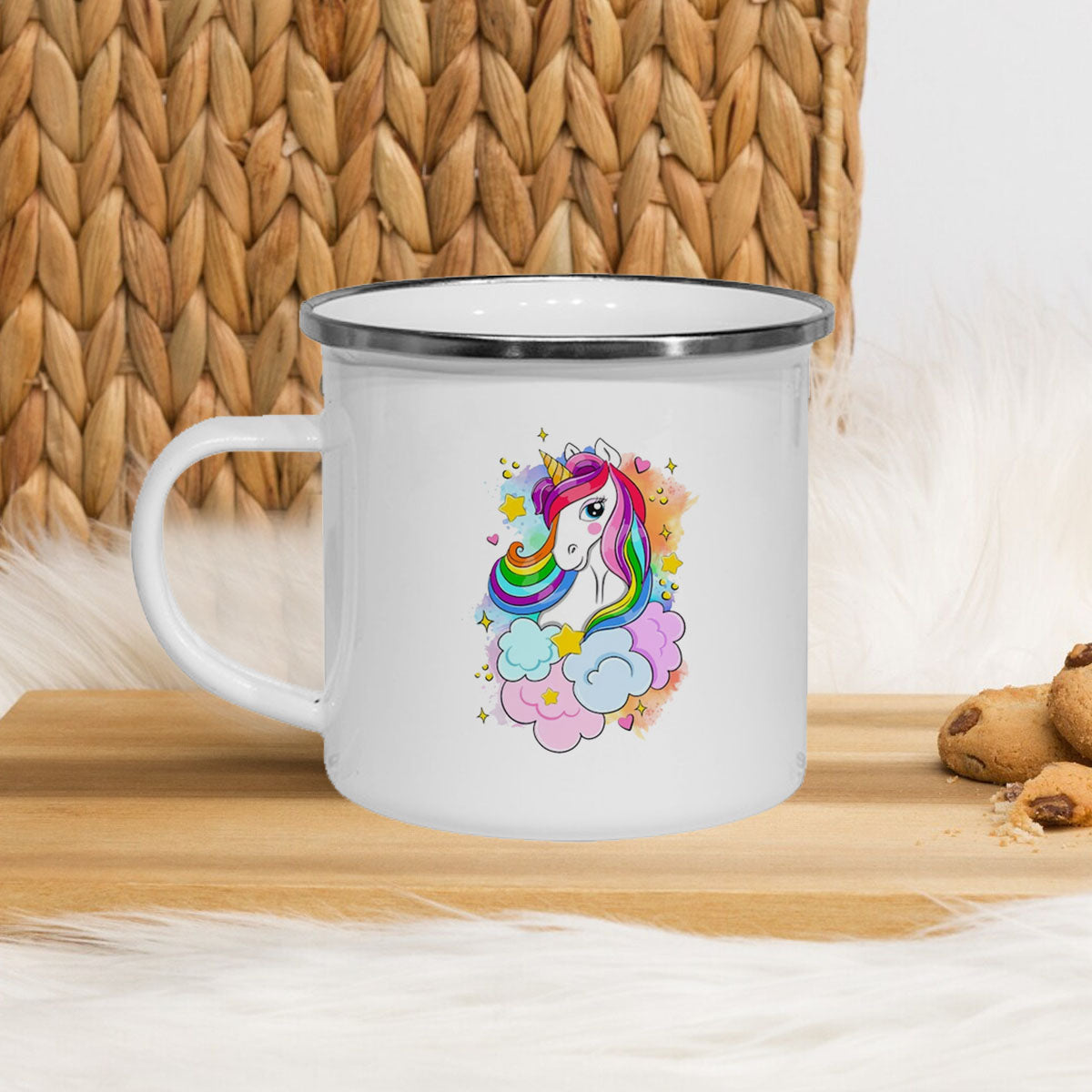 Unicorn Enamel Mug