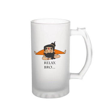 Chillaao Relax Bro Beer Mug