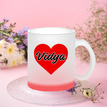 Chillaao Personalized You Melt My Heart Frosted  Mug