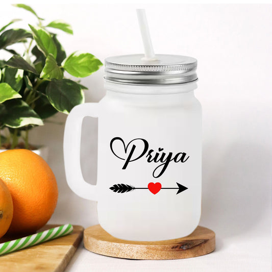 Chillaao Personalised Mason Jar