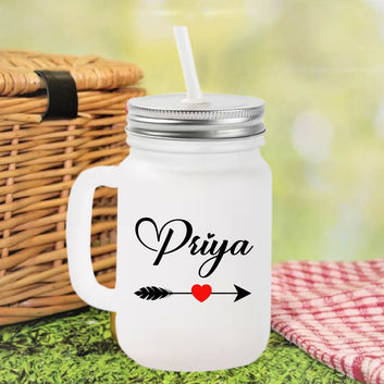 Chillaao Personalised Mason Jar