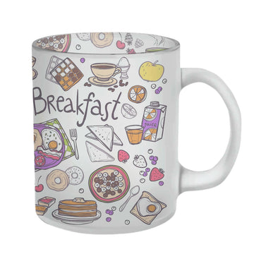 Chillaao Breakfast Glass Mug