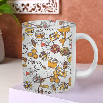 Chillaao Honey Apiary Glass Mug