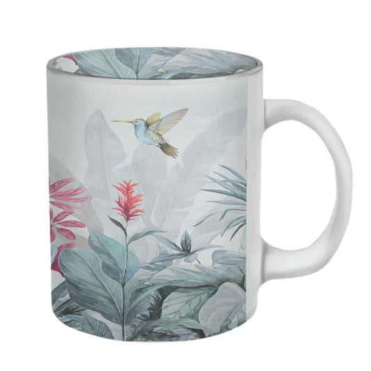 Chillaao Bird with lives Glass Mug