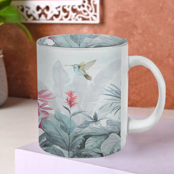 Chillaao Bird with lives Glass Mug