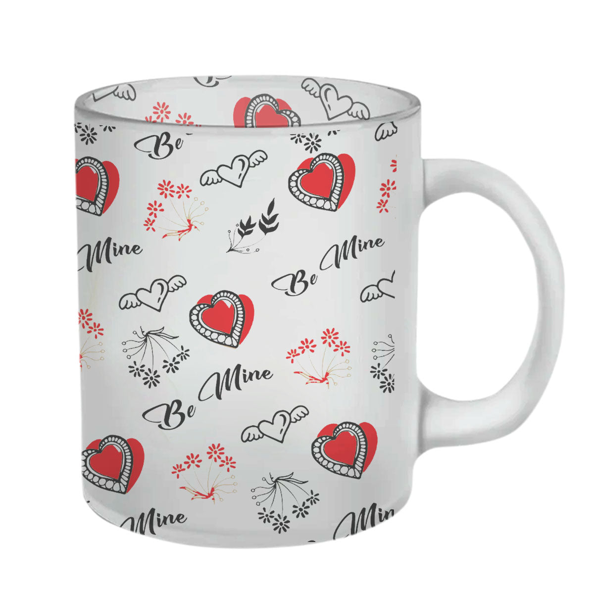 Chillaao Be Mine Glass Mug