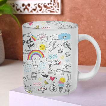 Chillaao Pick Me Glass Mug