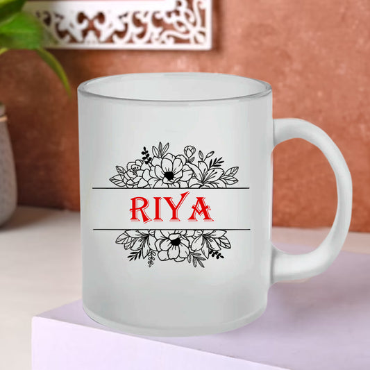 Chillaao Personalised  Glass Mug